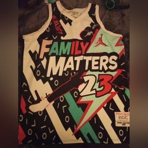 *Limited Edition* Jordan x Steve Urkle  Family Matters Basketball Jersey